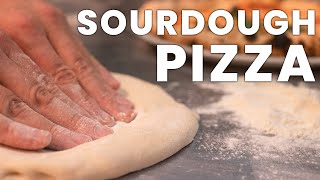 How to make the BEST SOURDOUGH PIZZA [upl. by Lejeune440]