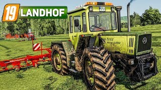 LS 19 Landhof 7 Frisches HEU mit Courseplay machen  LANDWIRTSCHAFTS SIMULATOR 19 [upl. by Eilsil]