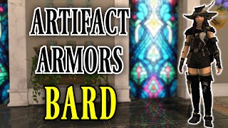 Bard Artifact Armors ARR to SHB FFXIV [upl. by Macfadyn103]