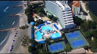 Hilton Cartagena Hotel Aerial Views [upl. by Ailec]