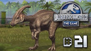 PARASAUROLOPHUS  Jurassic World  The Game  Ep 21 HD [upl. by Mcquade629]