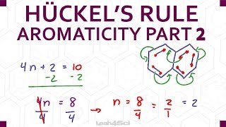 Huckel’s Rule for Aromaticity  Timesaving Shortcut [upl. by Trub395]