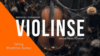 Violinse For Steinbergs Padshop 2  String Rhythmic Suites [upl. by Claus]