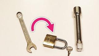 How to unlock padlock without key in 5 seconds [upl. by Hajile]