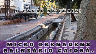 Obras Praia Cidade Matinhos Paraná [upl. by Neeneg934]