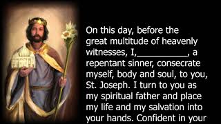 Consecration to St Joseph  Day 33 [upl. by Noirad]