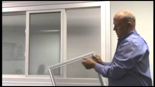 How to Replace the Screen in a Sliding Window [upl. by Yhtorod]