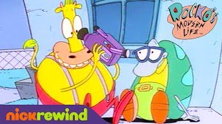 Sleepwalking Rocko  Rocko’s Modern Life  Nicktoons [upl. by Lynus]