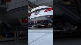 22 WRX Invidia R400 Exhaust Cold Start [upl. by Publia]