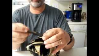 How to fix velcro wrist strap on a glove [upl. by Iel]