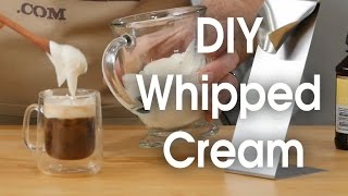 DIY whipped cream in 60 seconds [upl. by Gustavo]