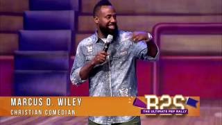 Christian Comedian  Marcus D Wiley [upl. by Novi939]