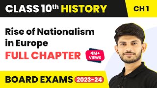 Rise of Nationalism in Europe Full Chapter Class 10 History  CBSE History Class 10 Ch 1 202223 [upl. by Anais]