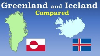 Greenland and Iceland Compared [upl. by Silirama]