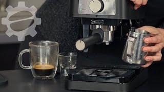 DeLonghi Stilosa EC260 Espresso Machine  Crew Review [upl. by Pattison]