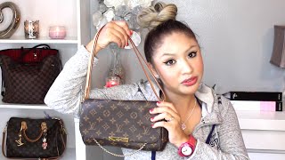 HOW TO DOUBLE STRAP LOUIS VUITTON FAVORITE MM [upl. by Tilford]