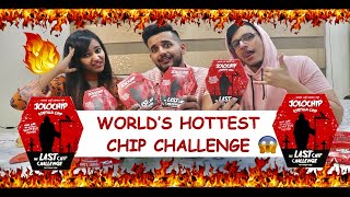 WORLDS HOTTEST JOLO CHIP EATING CHALLENGE😱 [upl. by Hausner]