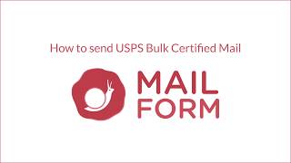 How to Send Bulk Certified Mail [upl. by Circosta]