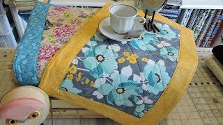 15 Minute Placemat Tutorial  Miter Corners [upl. by Ray591]