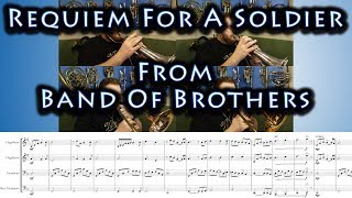 Requiem for a Soldier  Band Of Brothers Theme [upl. by Ariom]