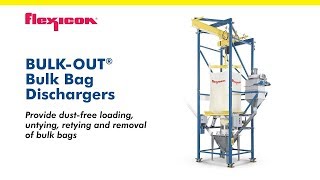 BULKOUT® Bulk Bag Dischargers from Flexicon [upl. by Enitsyrk]