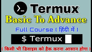 Termux full tutorial  Learn How To use Termux  Termux for beginners  Basic To Advance  in Hindi [upl. by Katerine]