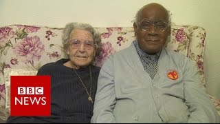 Couple who faced racism mark 73 years  BBC News [upl. by Gherardi373]