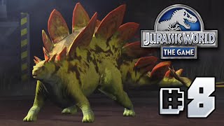 Stegosaurus  Jurassic World  The Game  Ep 8 HD [upl. by Yelroc]