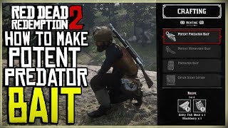 ALL POTENT PREDATOR BAIT INGREDIENTS LOCATIONS  WHERE TO FIND BLACKBERRY  GRITTY FISH  RED DEAD [upl. by Yevrah116]