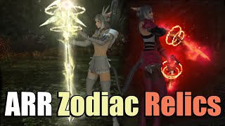 All A Realm Reborn Relic Weapons Zodiac [upl. by Anelrahc]