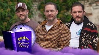 TOM HARDY Bedtime Stories COMPILATION  CBeebies [upl. by Yadsendew]