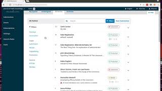 OJS 31  Better submission discovery and tracking for editors [upl. by Ahsek]