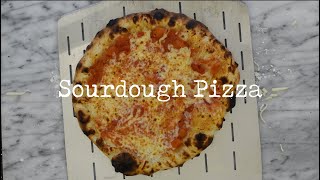 Sourdough Pizza Dough Recipe and Bake [upl. by Sone]