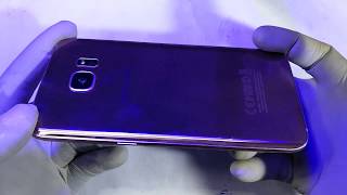 How to Open Samsung Galaxy S7 EDGE Dead Phone and Fix [upl. by Odnumyar]