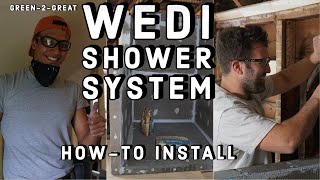 Installing A WEDI Shower System [upl. by Flin798]