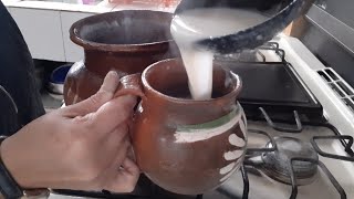 Atole de arroz rico y facil [upl. by Kathi]