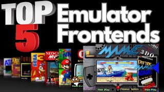 Top 5 Emulator Frontends [upl. by Attennek]