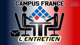 Campus France  LEntretien  quot une simple formalité quot [upl. by Philippine319]