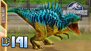 Megalosaurus Max Lvl 40  Jurassic World  The Game  Ep 141 HD [upl. by Maiocco]