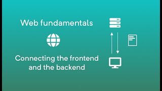 Connecting the frontend and the backend [upl. by Adne363]