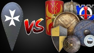 The Kite Shield vs ALL OTHER SHIELDS FROM HISTORY [upl. by Schreck]