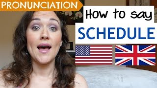 How to Pronounce SCHEDULE US UK amp Australian pronunciation [upl. by Mcadams]