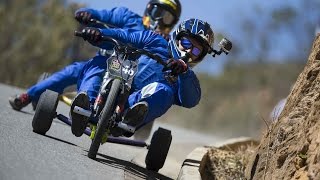 High Speed Downhill Trike Racing [upl. by Neeleuqcaj568]