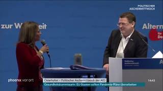 Stephan Brandner und Gottfried Curio beim Politischen Aschermittwoch der AfD am 260220 [upl. by Suiramad]