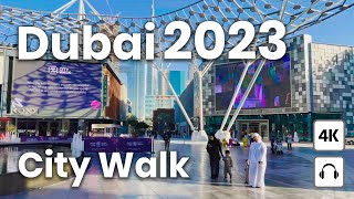 Dubai 🇦🇪 City Walk  4K  Walking Tour [upl. by Nnahgiel562]