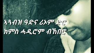 Wedi Tkabo  Best Eritrean Music Collection With Lyrics [upl. by Noreh821]