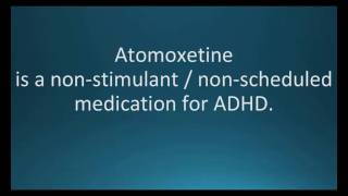 How to pronounce atomoxetine Strattera Memorizing Pharmacology Flashcard [upl. by Artemla]