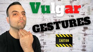 Italian Hand Signs 6 RUDE examples [upl. by Eriam646]