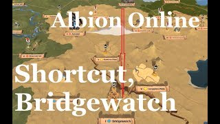 Albion Online  Caerleon to Bridgewatch fast almost safely [upl. by Linus]