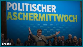 Politischer Aschermittwoch der Parteien 2023 [upl. by Juliann423]